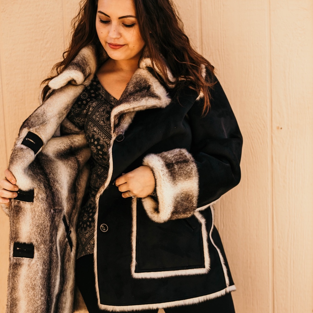 Cozy Dennis Basso Fur Coat